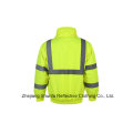 Hi-Vis Sicherheits-gepolsterte reflektierende wasserdichte Sicherheitsjacke